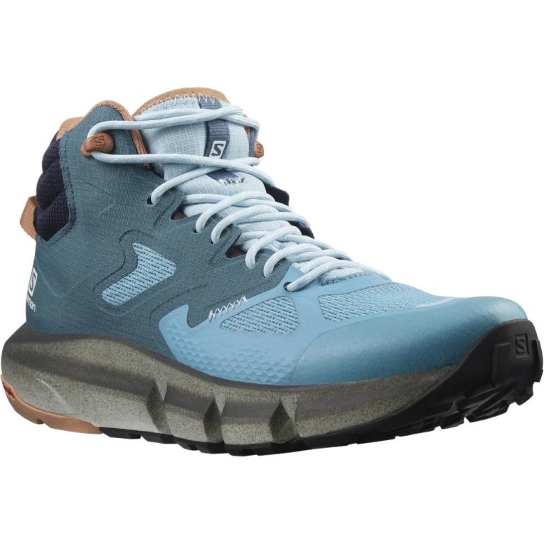 Botas Montaña Salomon Predict Hike Mid GTX Mujer Azules | MX LJRP495